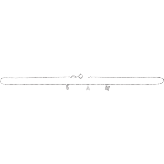 Personalized 18" Initial Necklace