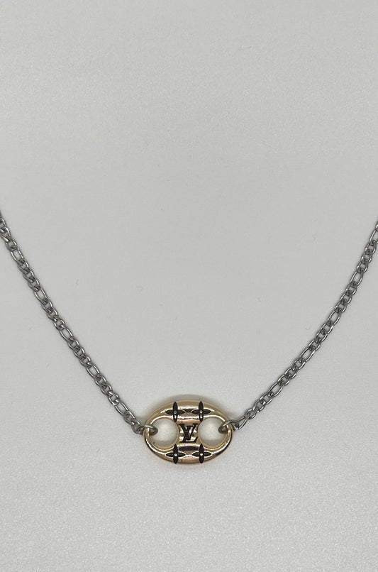 Louis Vuitton Mixed Metal Necklace