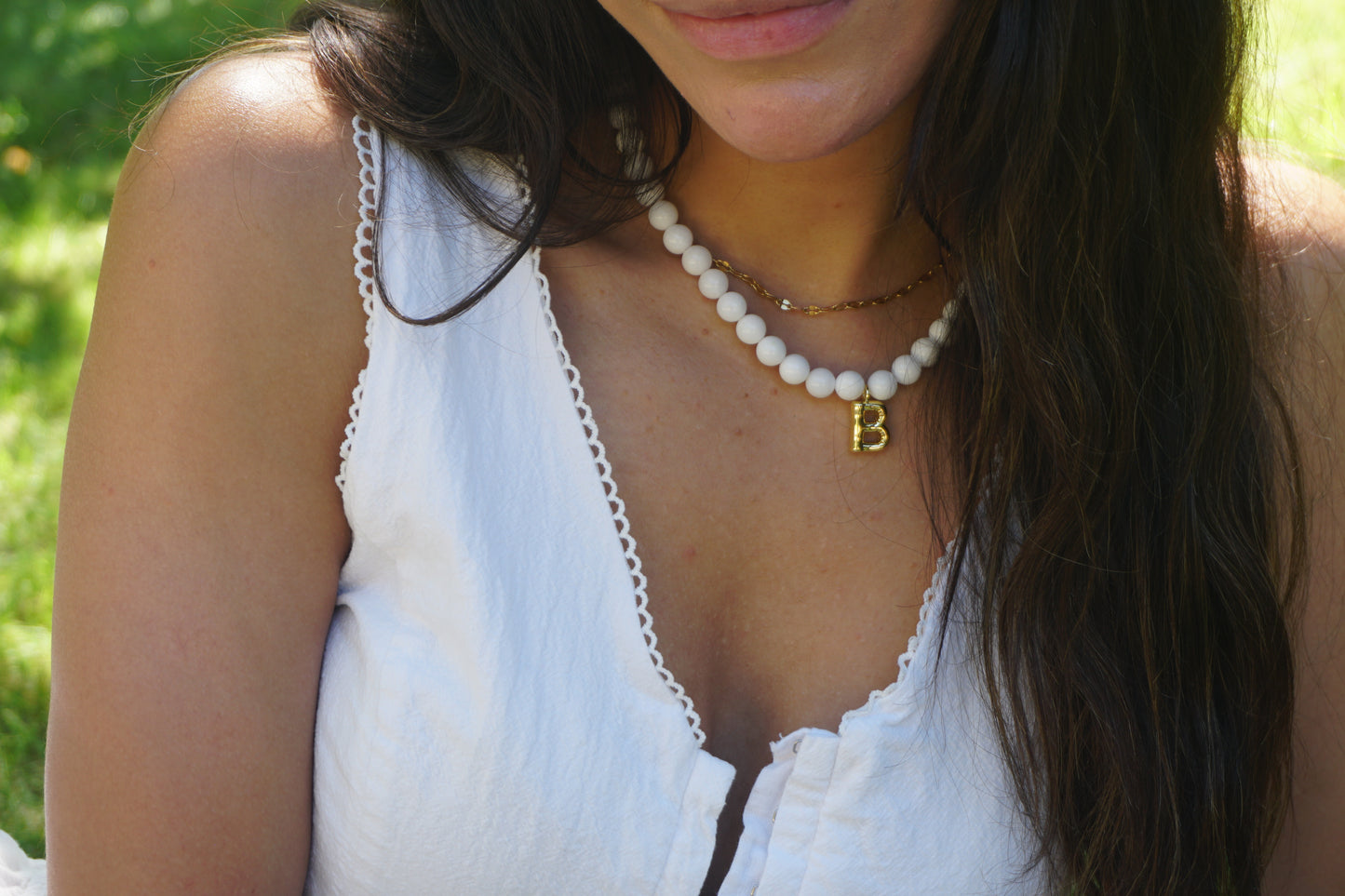 Dove Initial Necklace