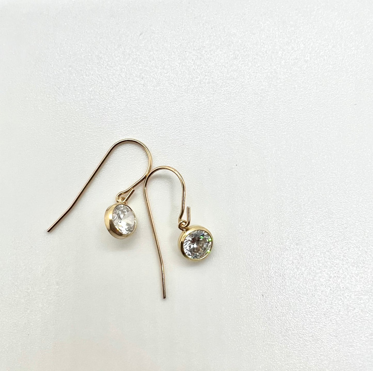 Pierced Round Earrings