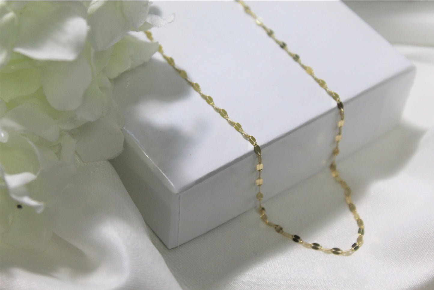 Customizable Dapped Sequin Chain Necklace image 0