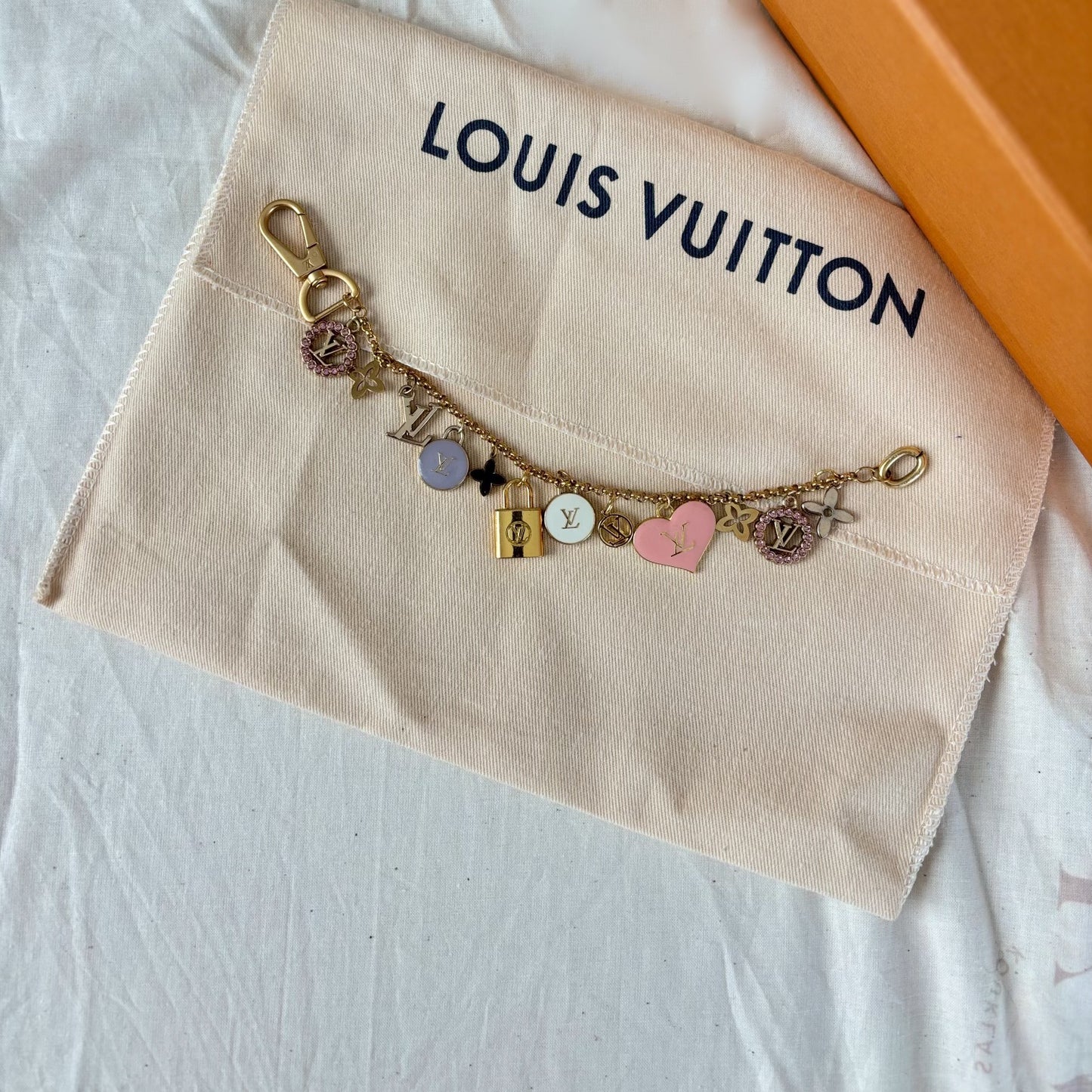Reworked Louis Vuitton Purse Charm image 0