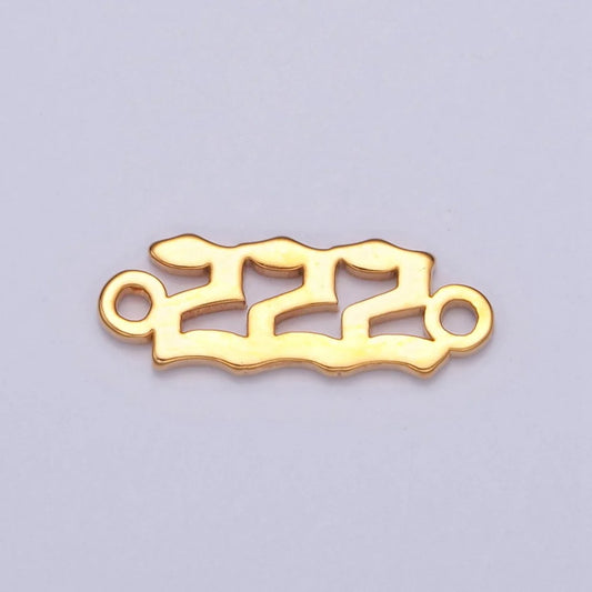 Angel Number Connector Charm image 1