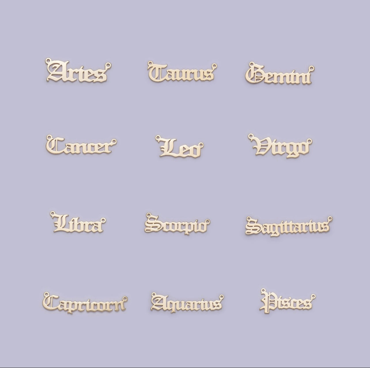 Zodiac Connector Charm image 0