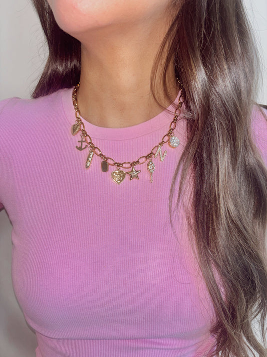 Galentine Charm Necklace