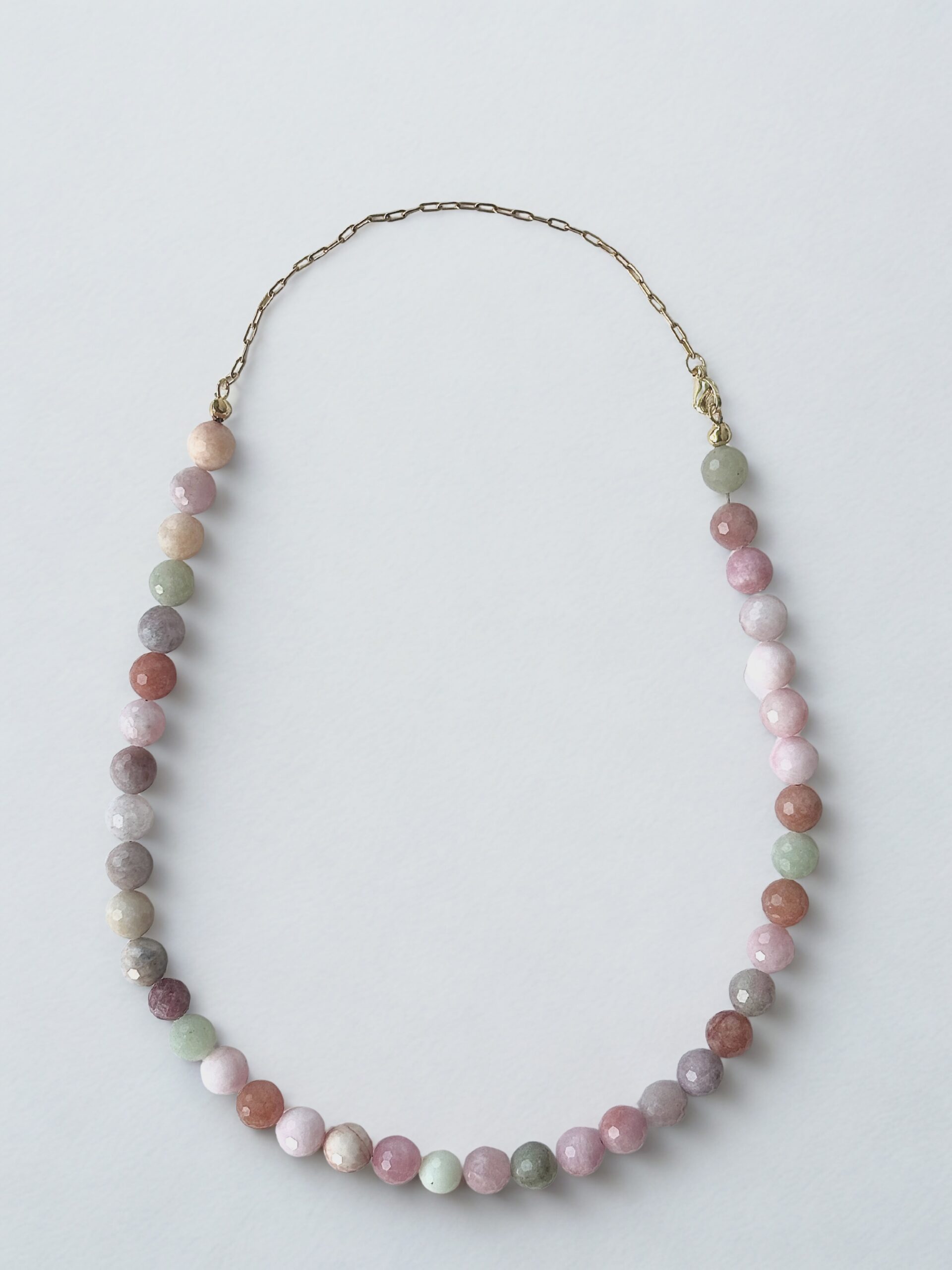 Samira Multicolor Dyed Jade Necklace image 0