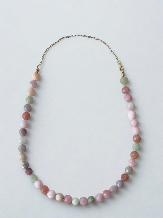 Samira Multicolor Dyed Jade Necklace image 0