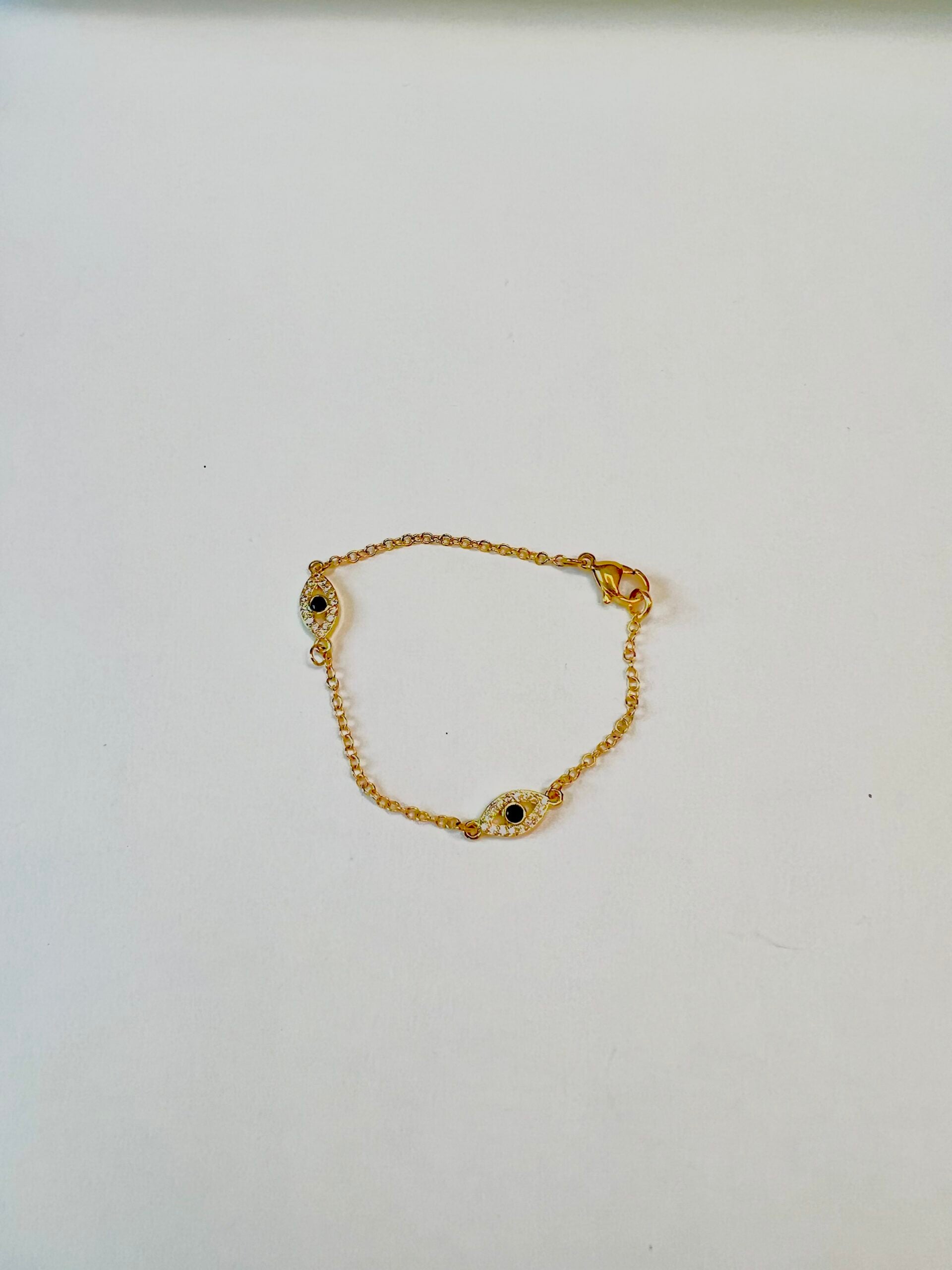 Dainty Evil Eye Bracelet image 0