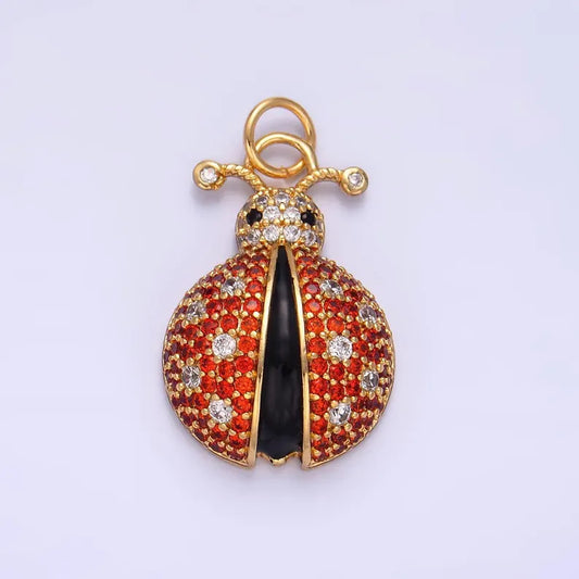 Ladybug enamel image 0