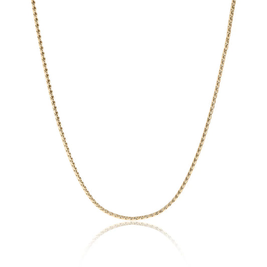 Stainless Steel Twisted Round Link Chain image 0