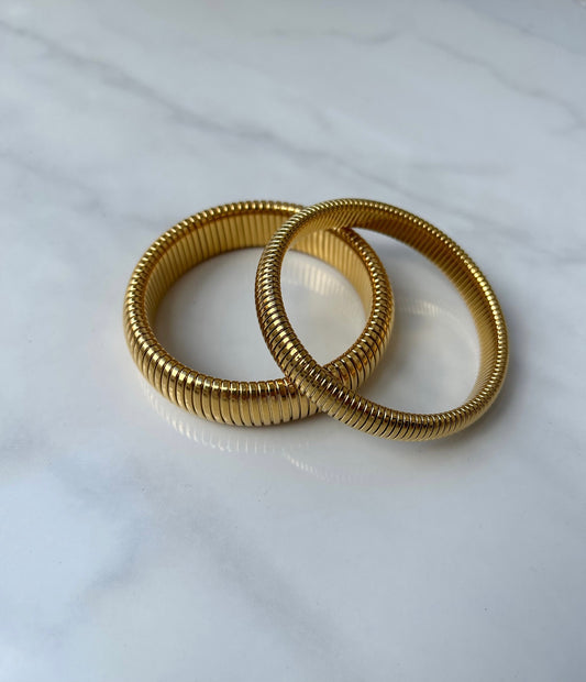 Snake Chain Bangle Bracelet image 0