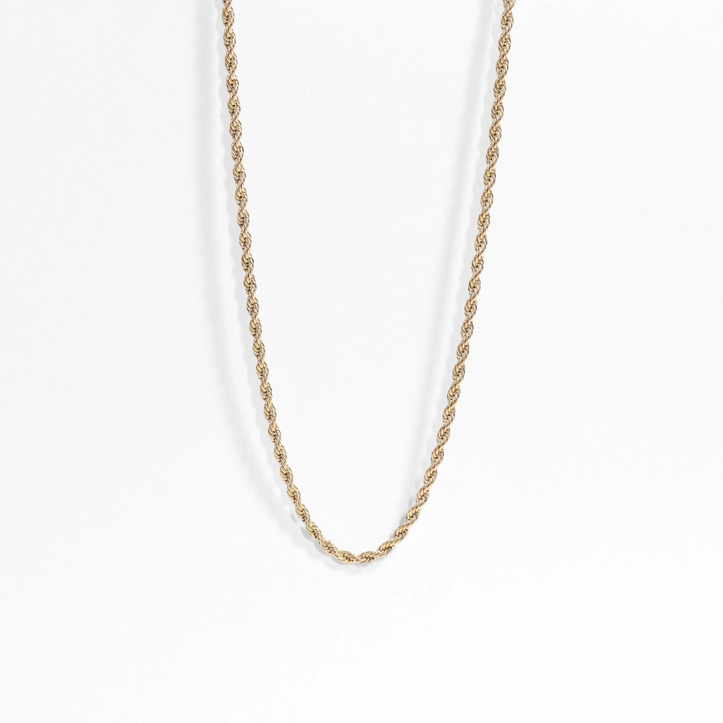 Gold Filled Rope Chain Necklace image 0