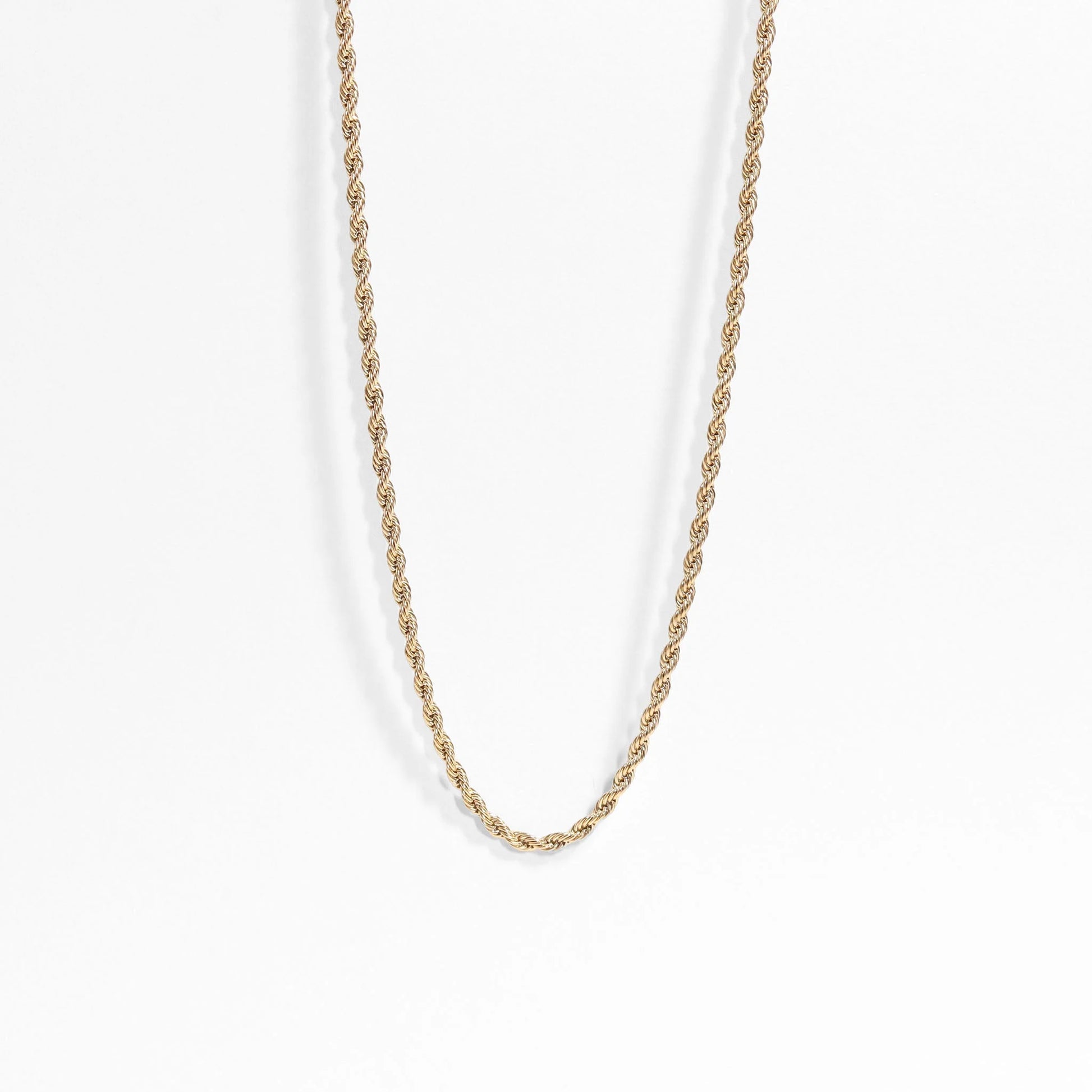 Gold Filled Rope Chain Necklace image 0