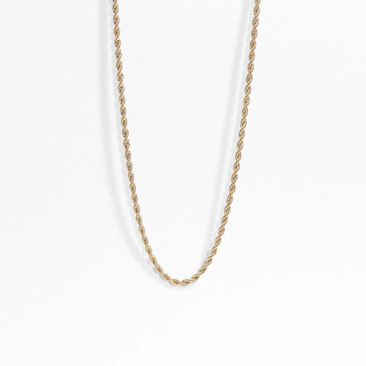 Gold Filled Rope Chain Necklace image 0