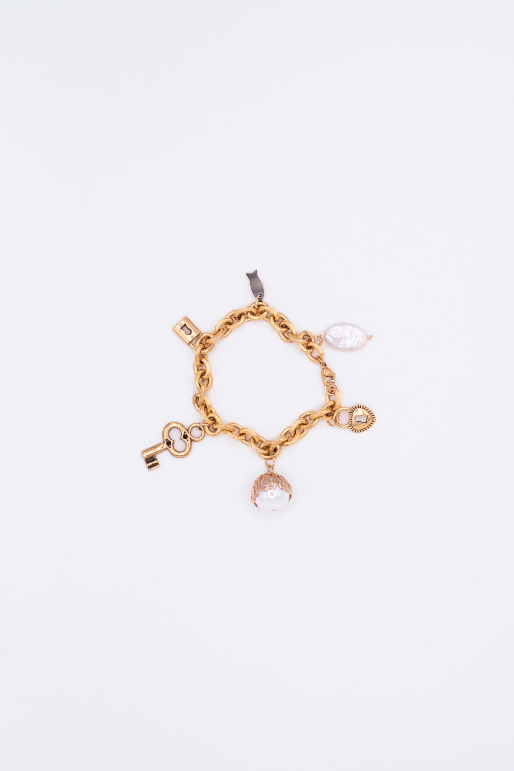 Key To My Heart Charm Bracelet image 1