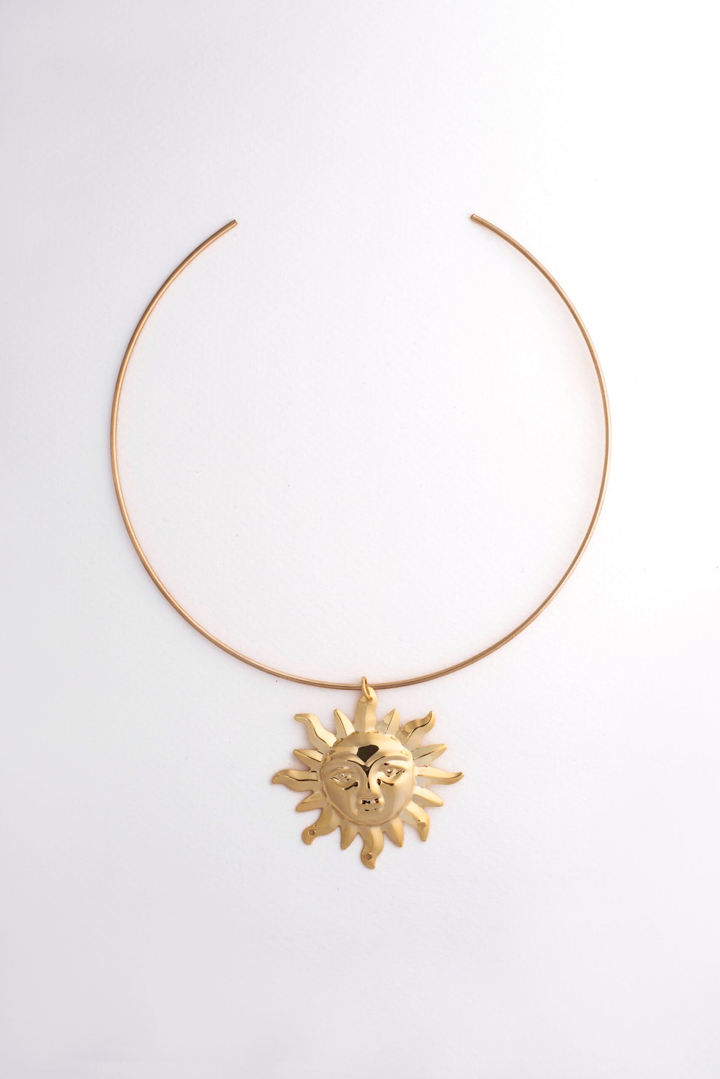 Celestial Sun Choker Necklace image 0