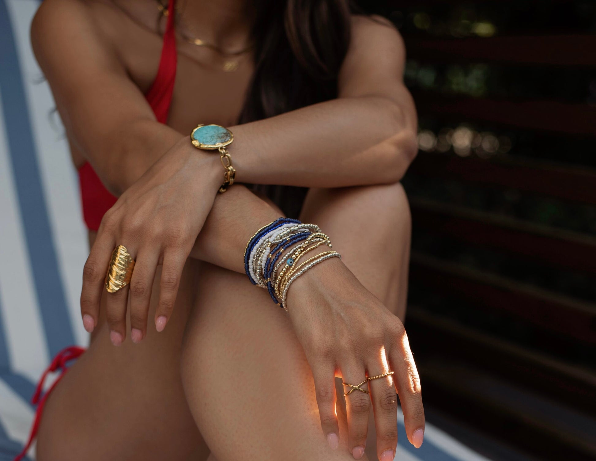 Beaded Stack Bracelets image 0