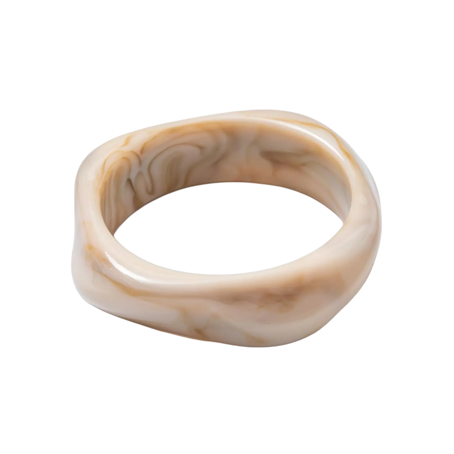 Chunky Resin Cuff Bracelet image 0