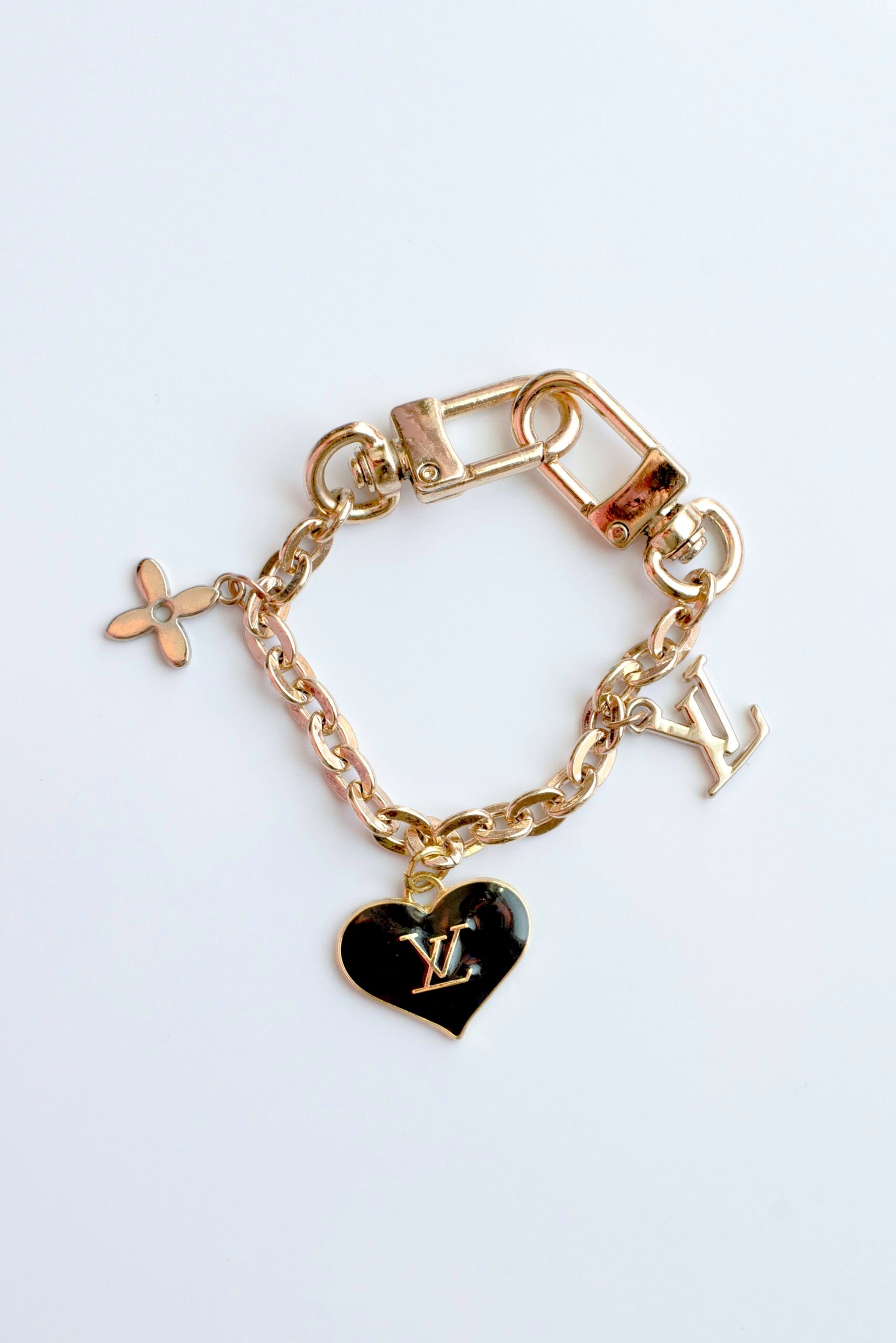 Repurposed Louis Vuitton Charm Bracelet image 0