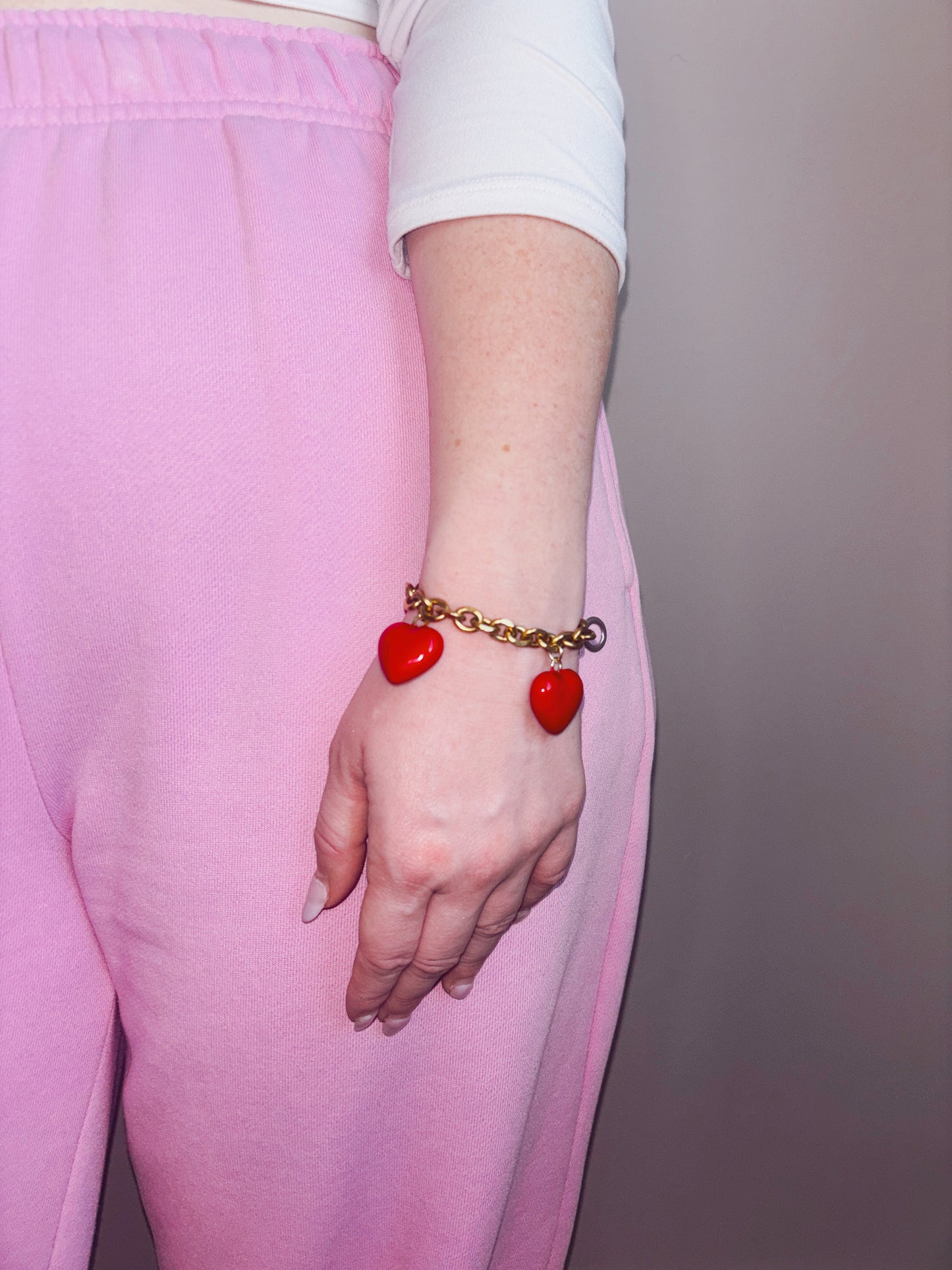 Red Heart Bracelet