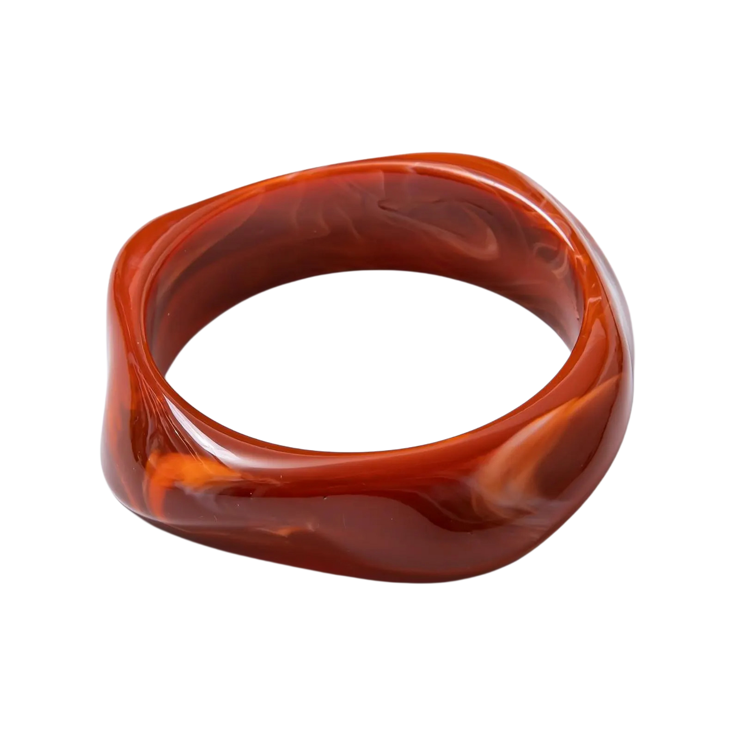 Chunky Resin Cuff Bracelet image 1