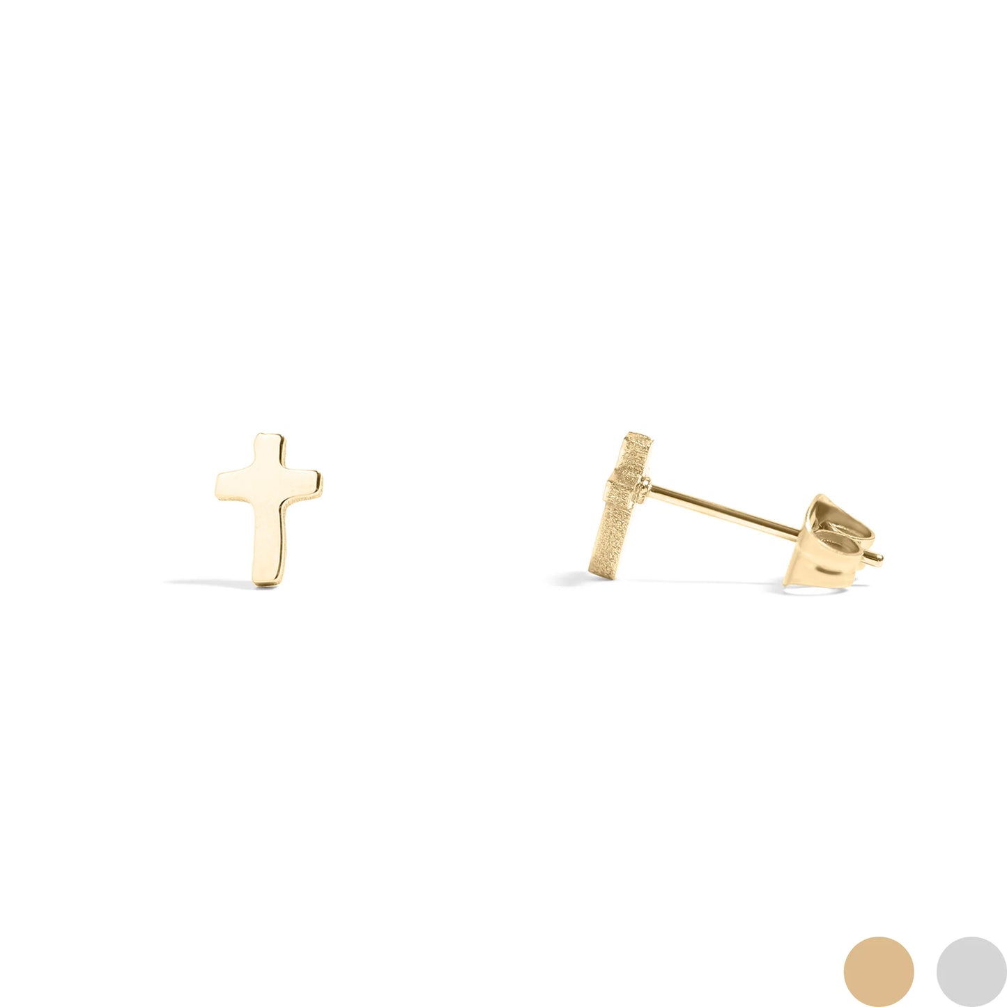 Cross Stud Earrings image 0