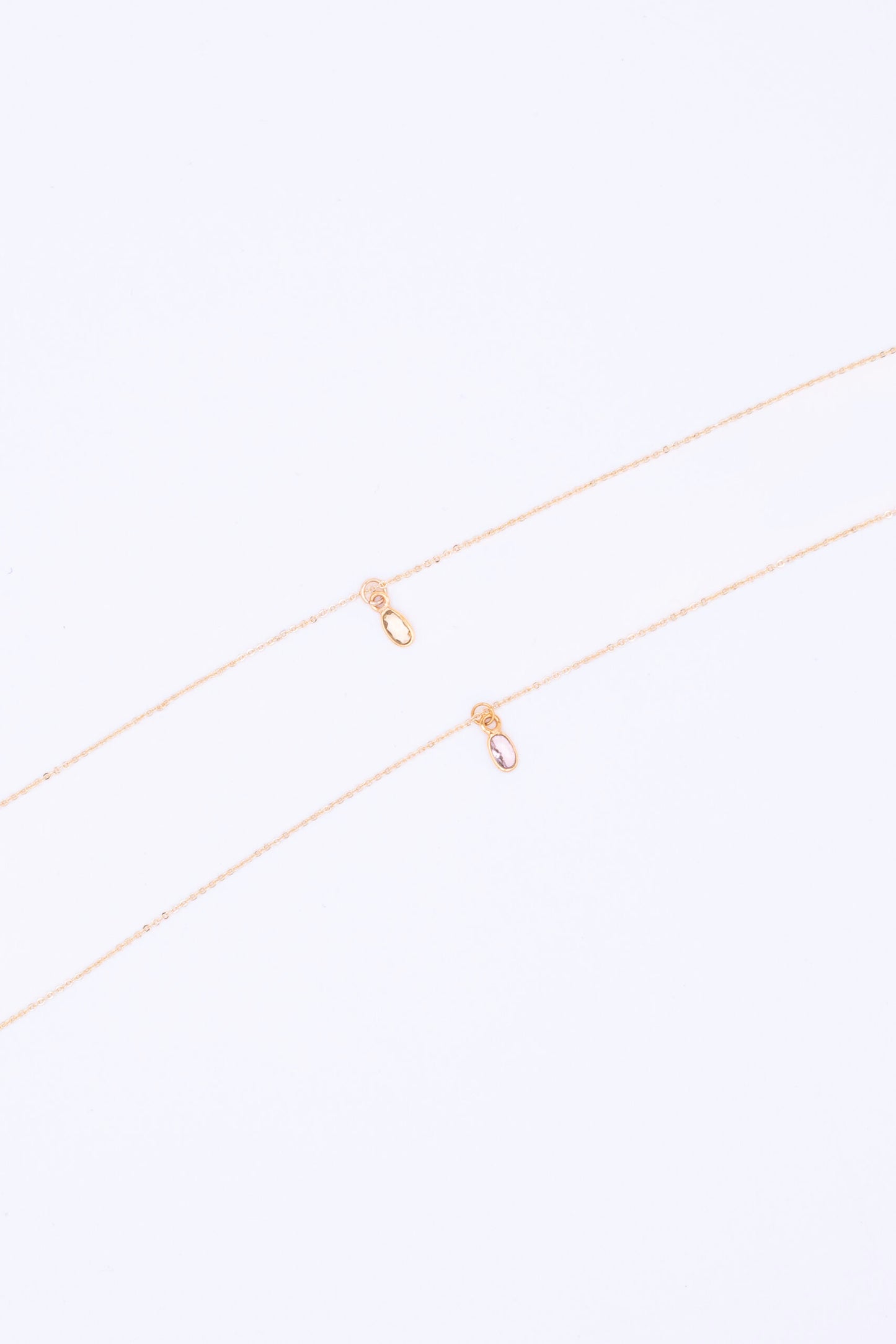 Lemon Topaz Tear Drop Necklace image 0