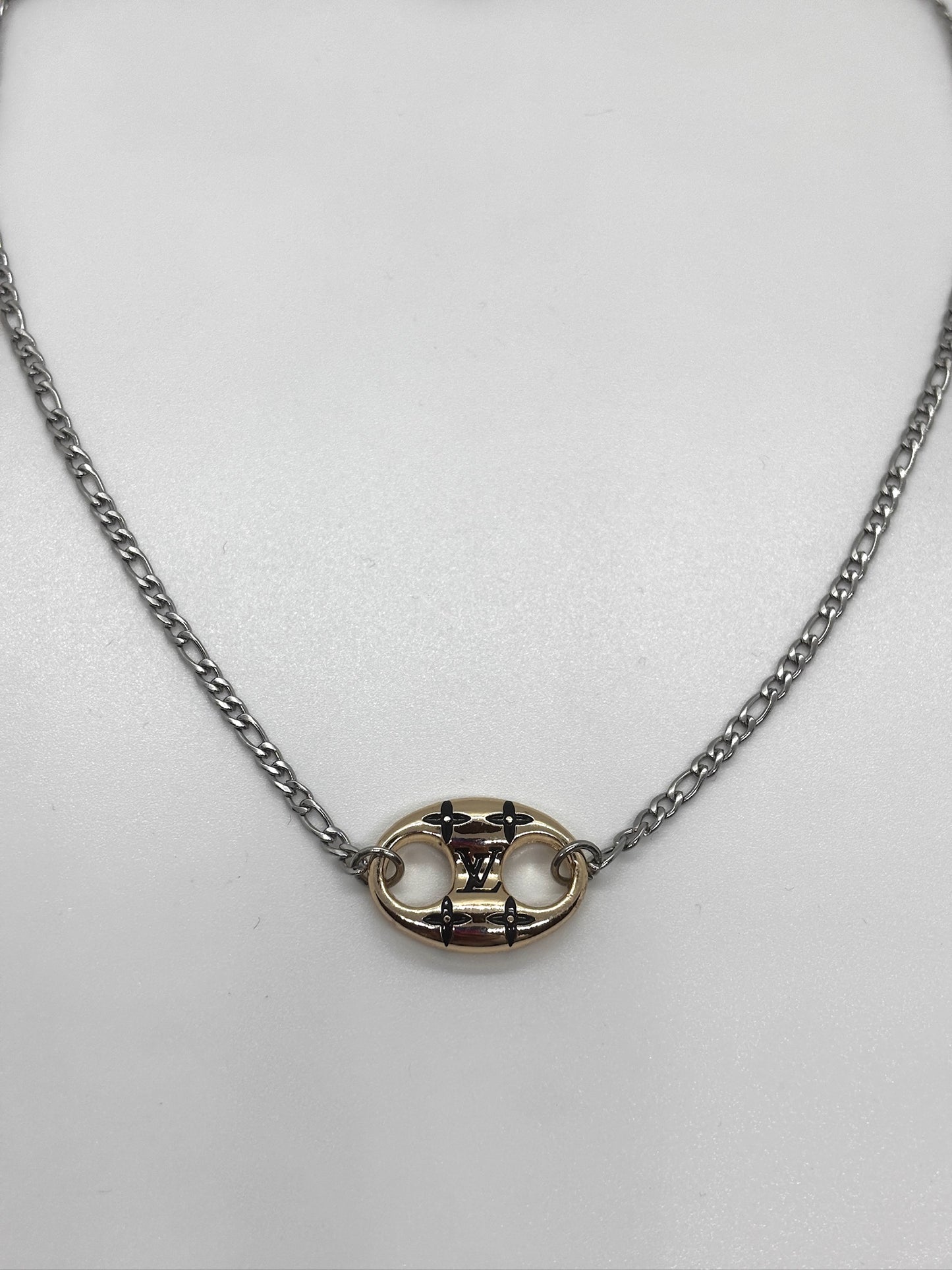 Louis Vuitton Mixed Metal Necklace