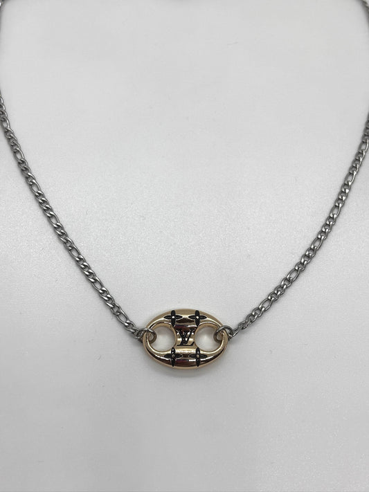 Louis Vuitton Mixed Metal Necklace