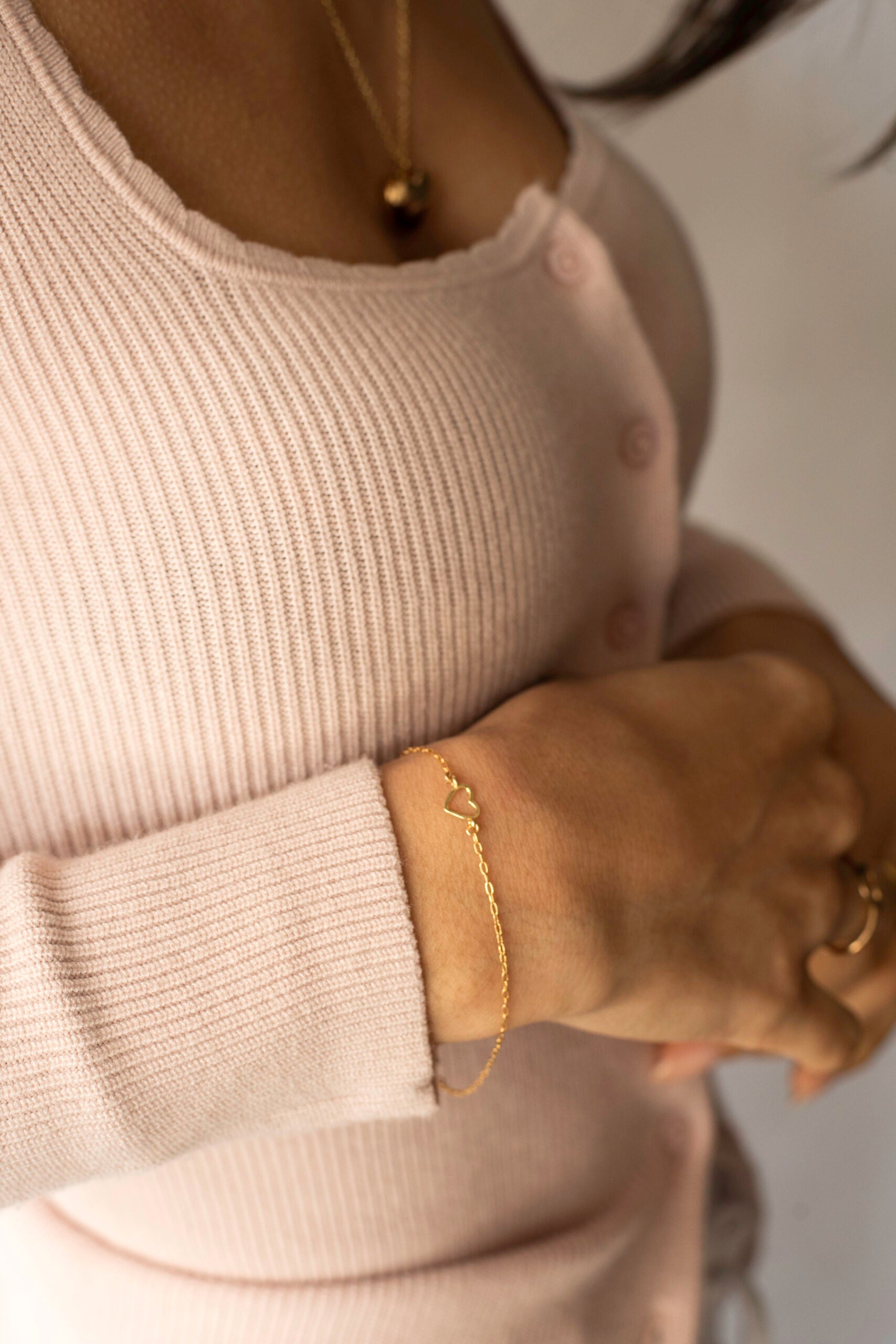 Open Heart Bracelet image 0