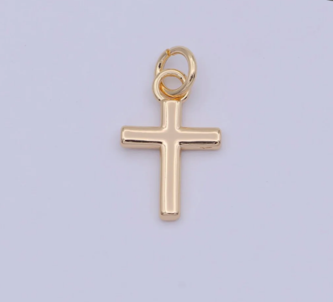 Simple Cross Necklace image 0