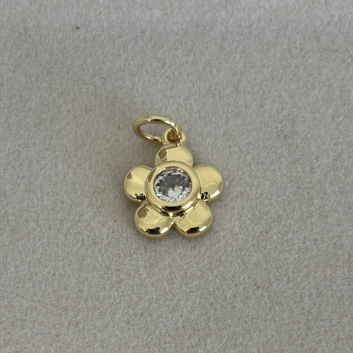 CZ Petal Mini Charm image 0