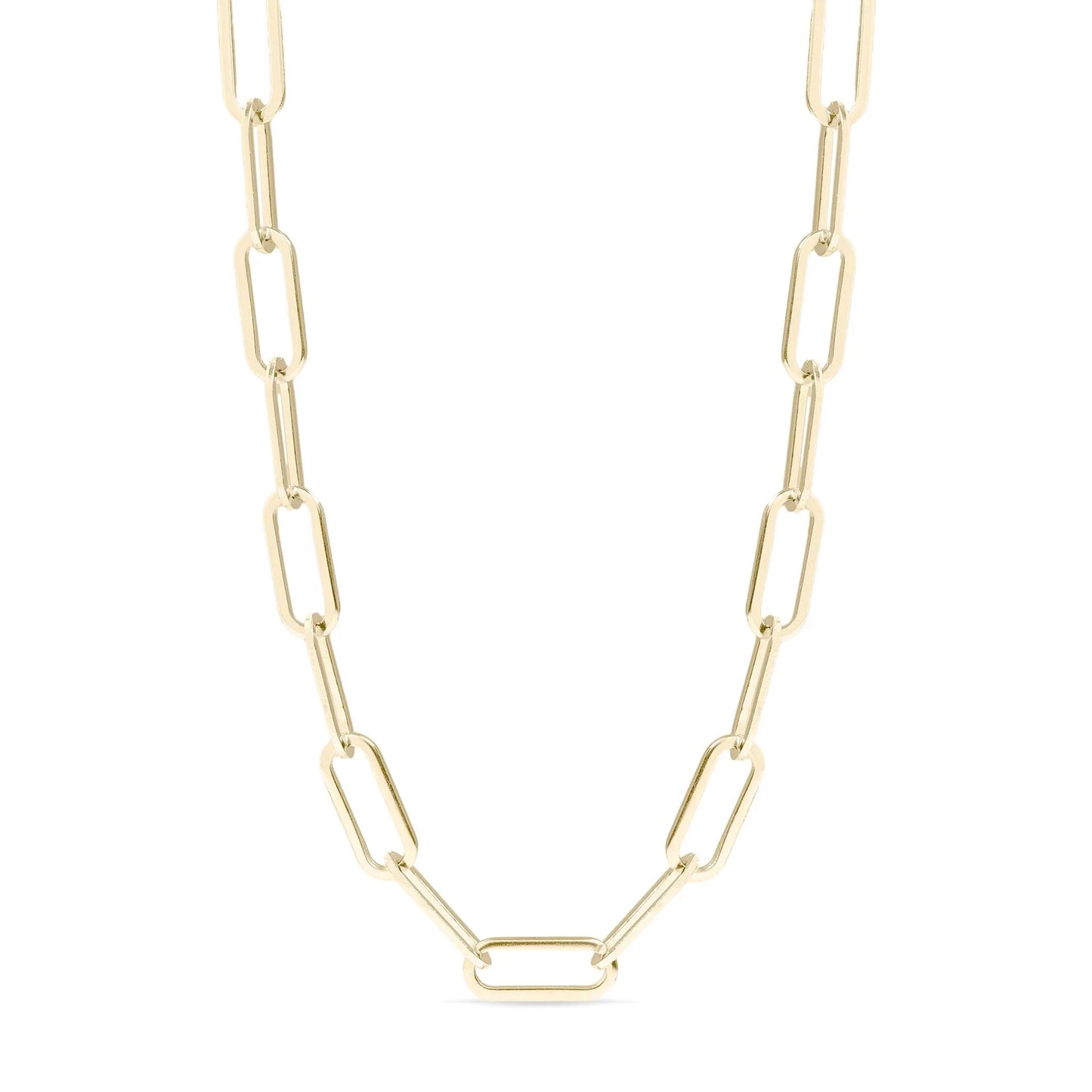 14K Gold Filled Paperclip Chain Necklace