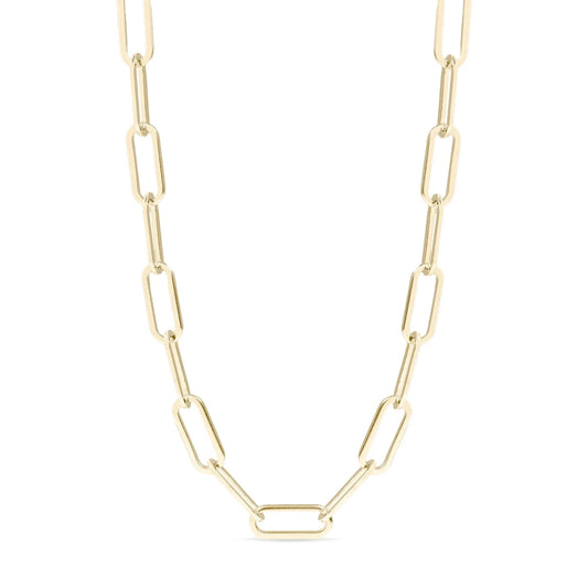 14K Gold Filled Paperclip Chain Necklace
