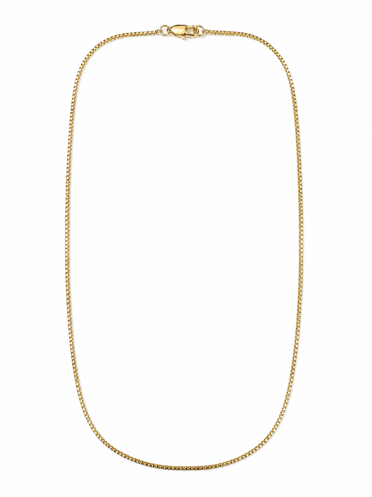 18k Gold Filled Box Chain