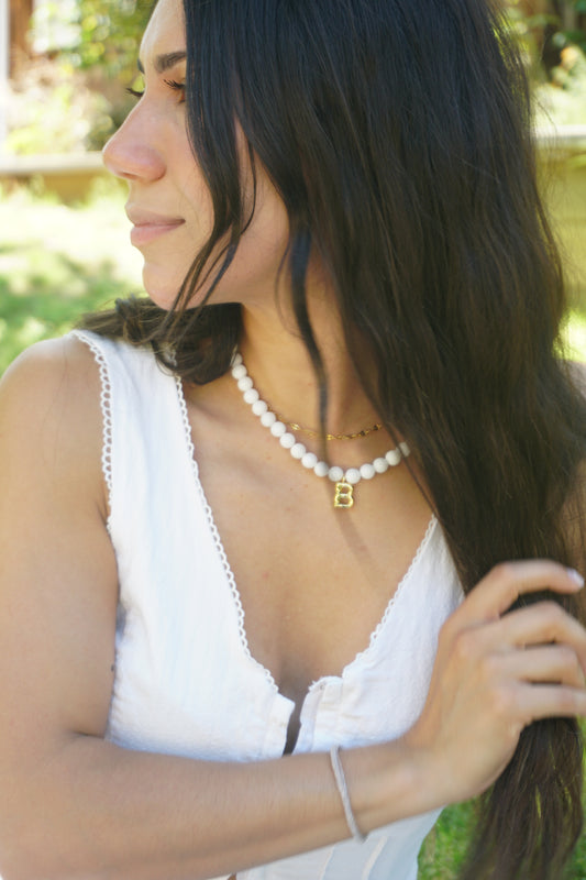 Dove Initial Necklace