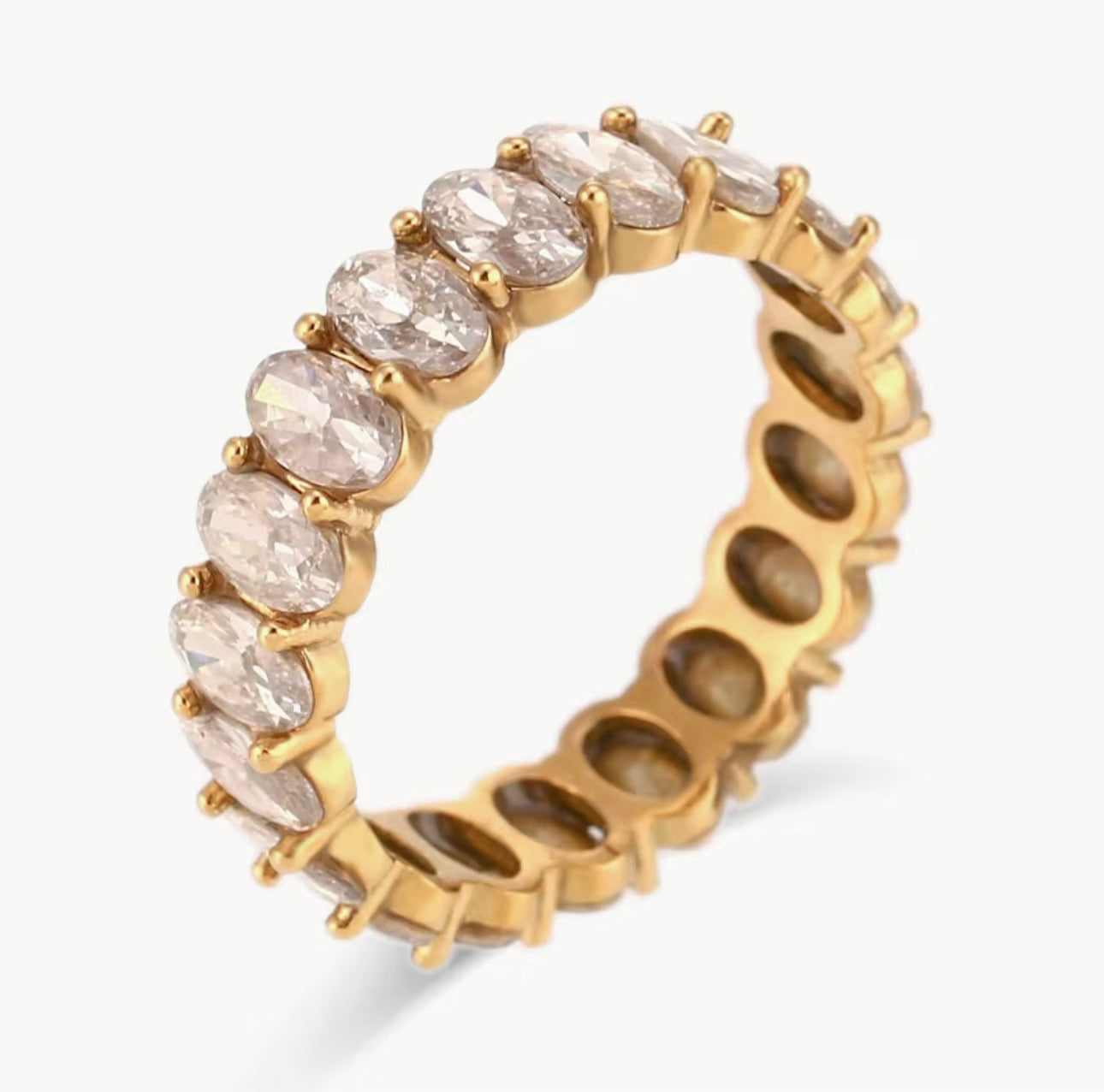 CZ Baguette Ring