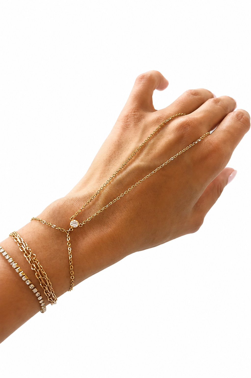 CZ Hand Chain