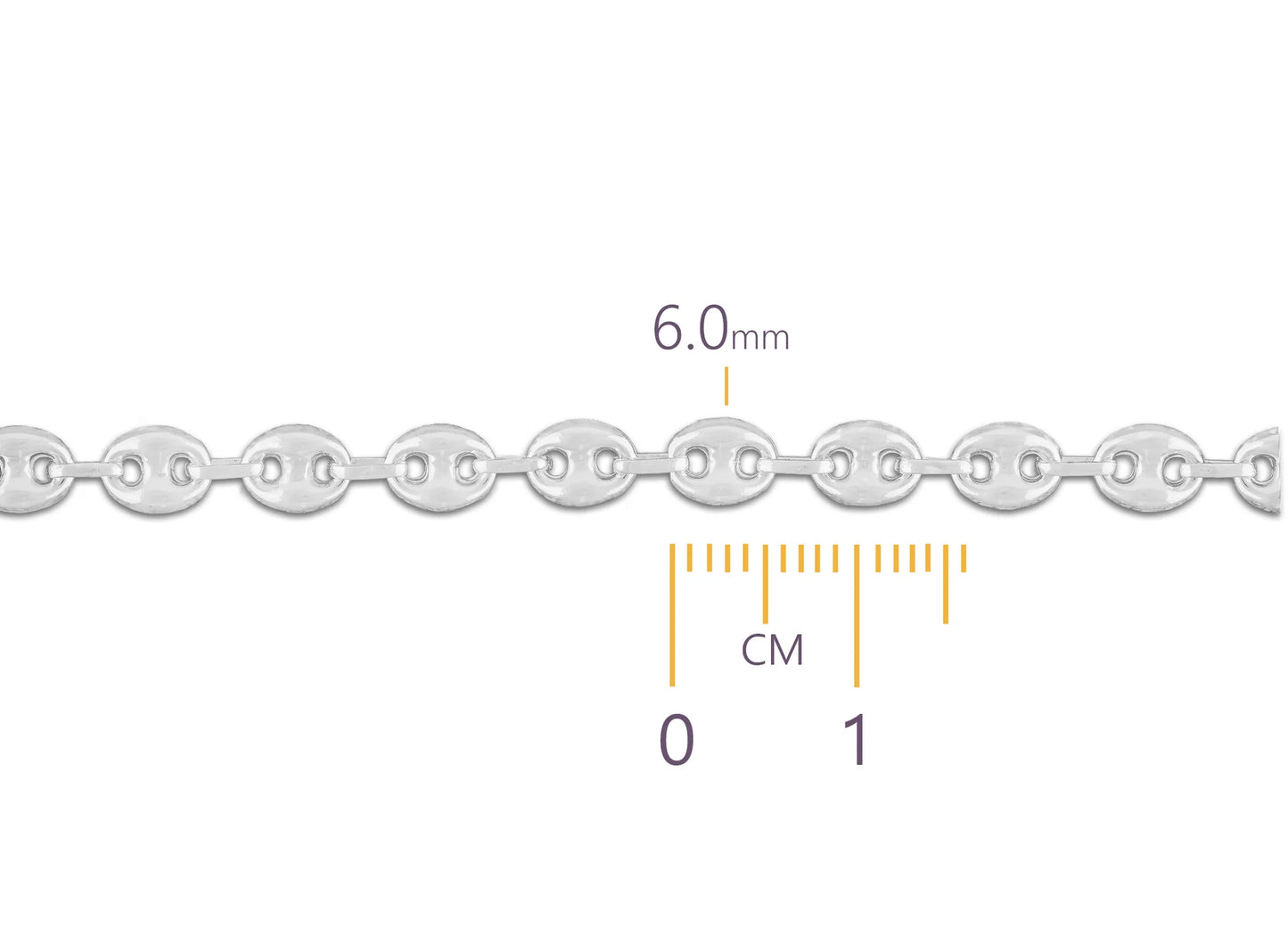Sterling Silver Mariner Chain Bracelet