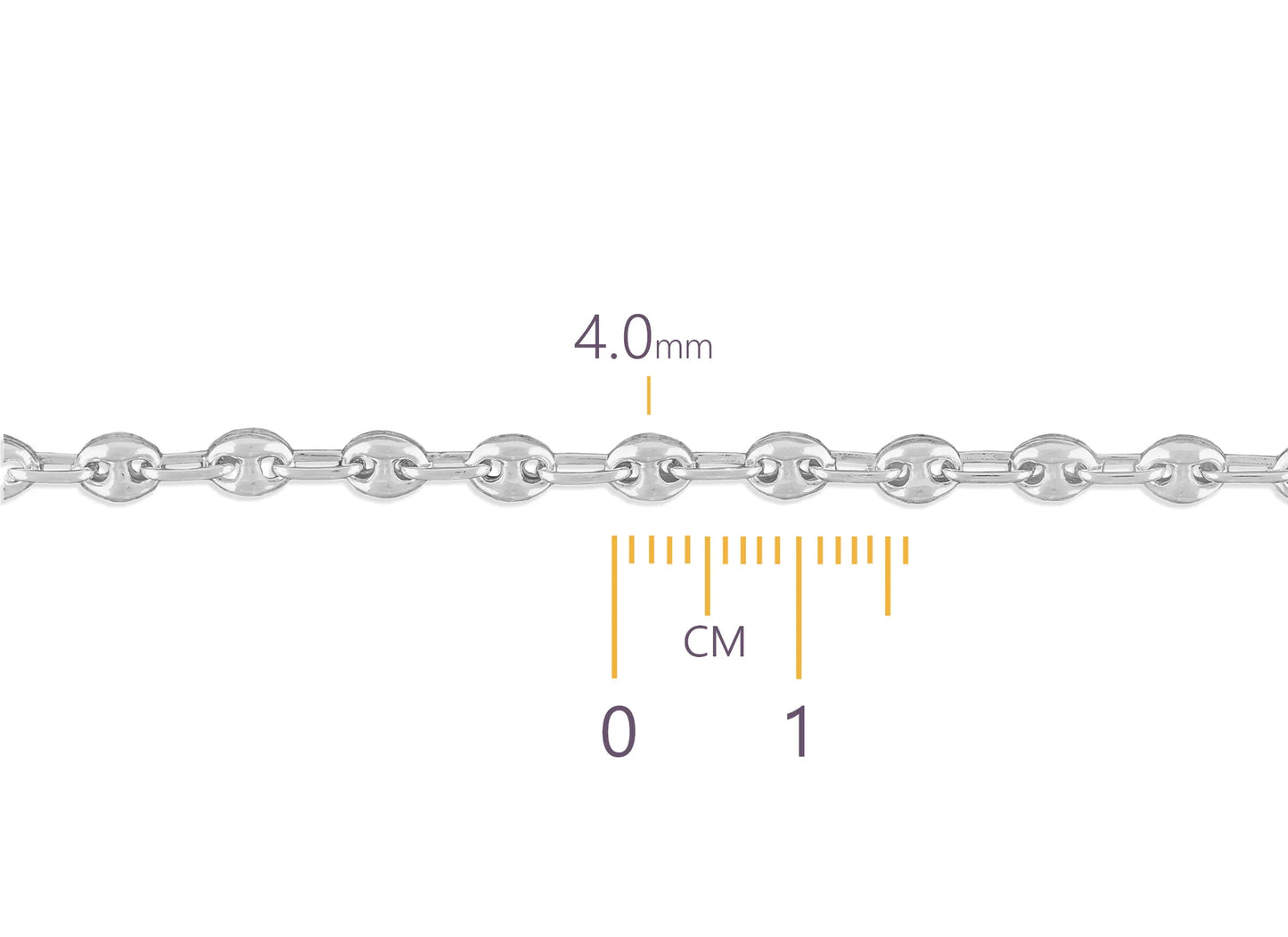 Sterling Silver Mariner Chain Bracelet