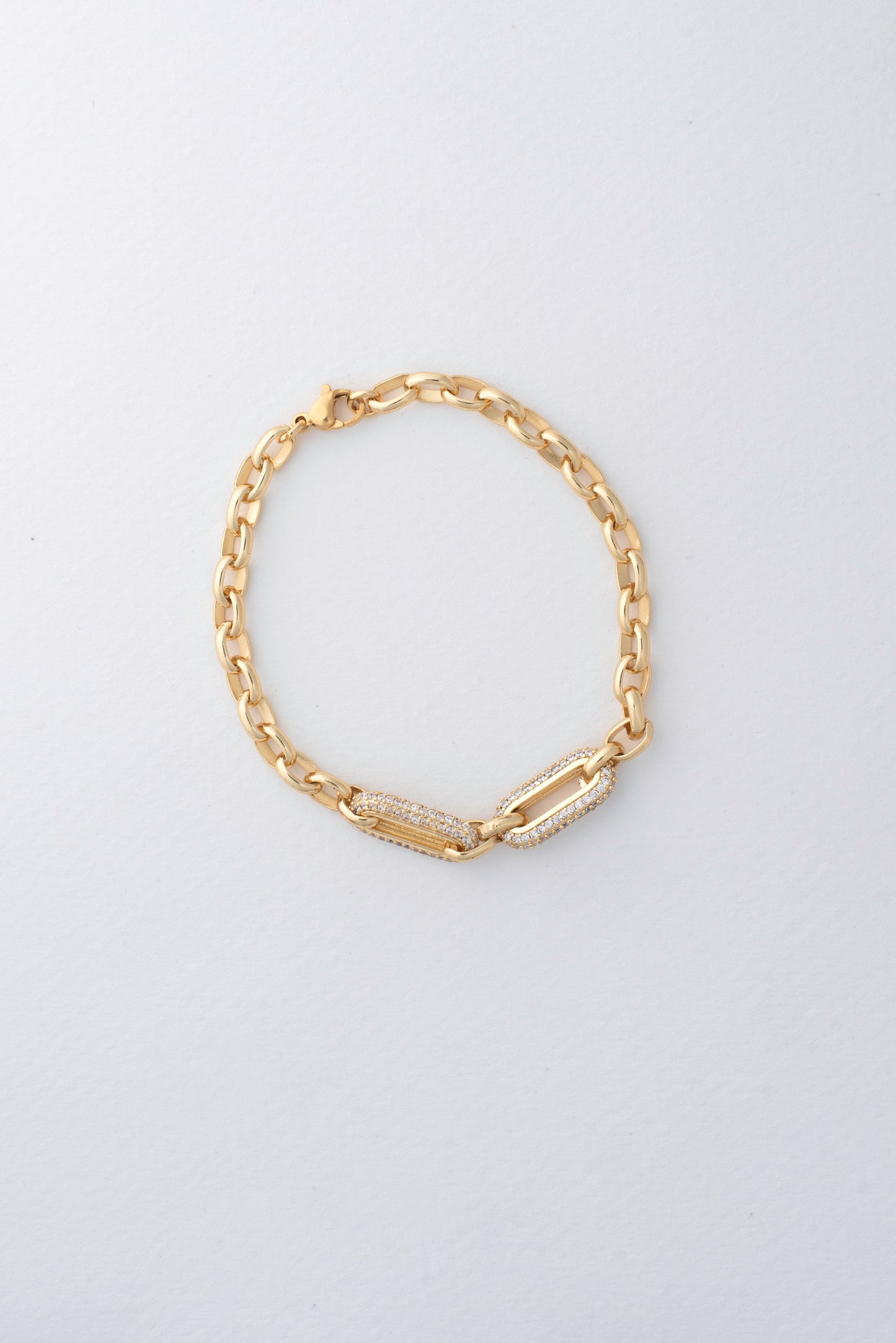 Pavé Connector Bracelet