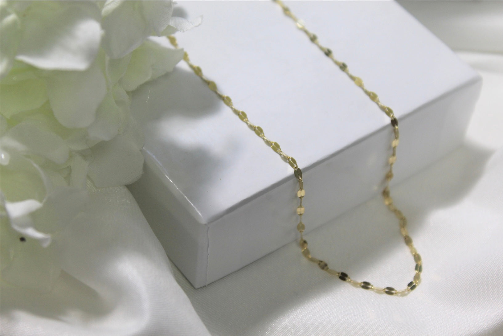 Customizable Dapped Sequin Chain Necklace image 0