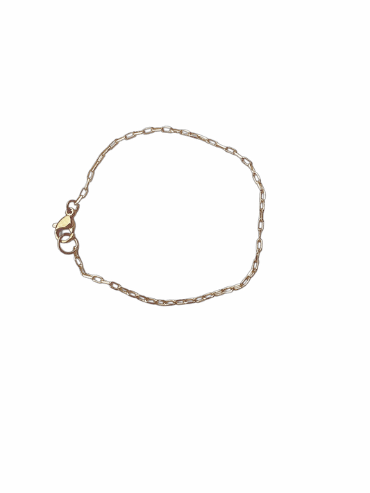 Dainty Cable Chain Bracelet image 0