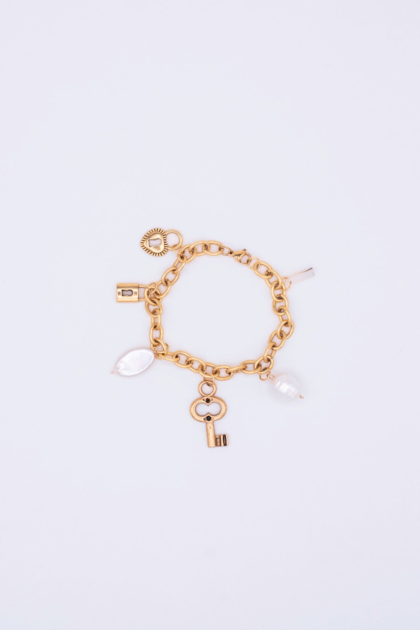 Key To My Heart Charm Bracelet image 0