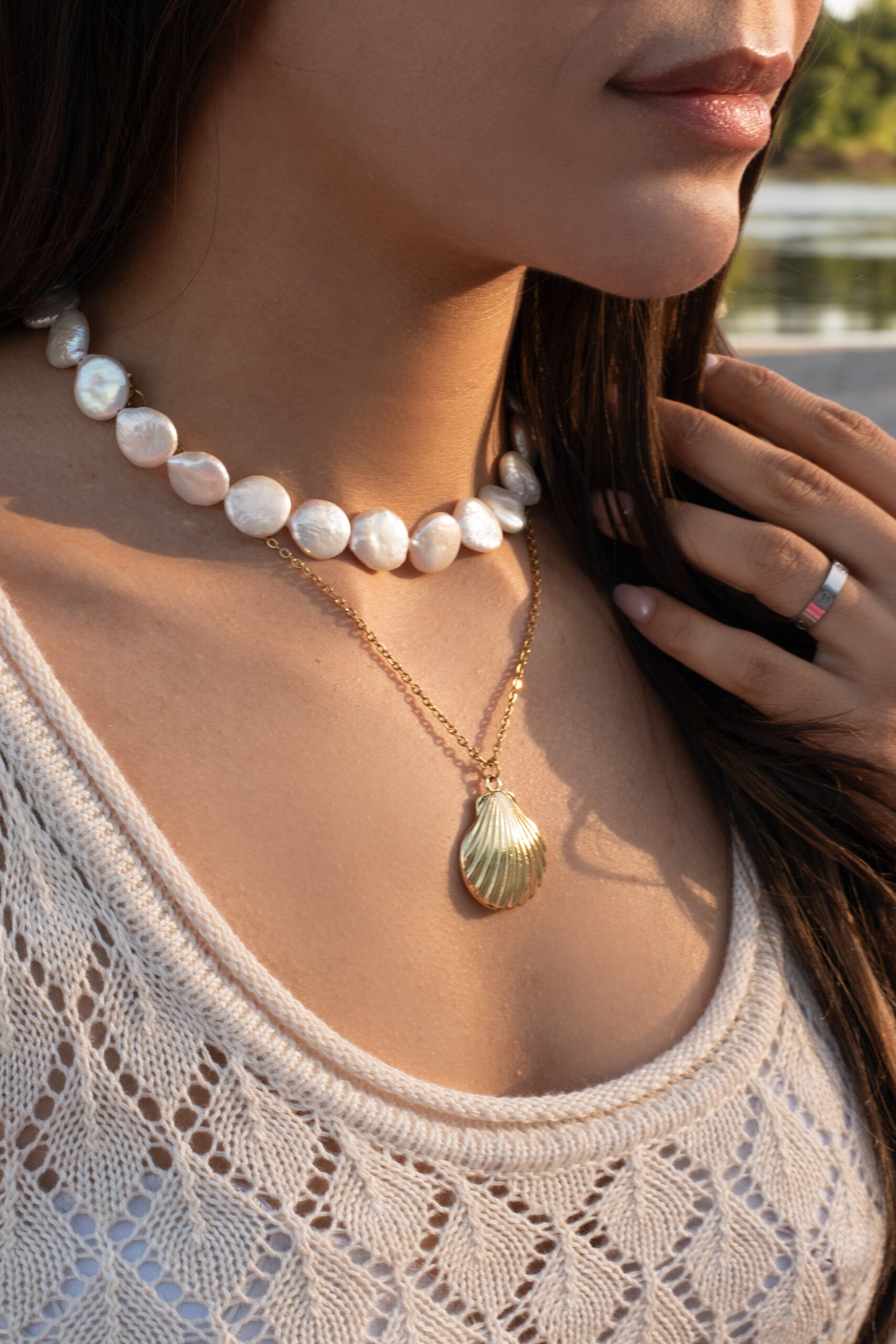 The Mira Pearl Necklace image 0