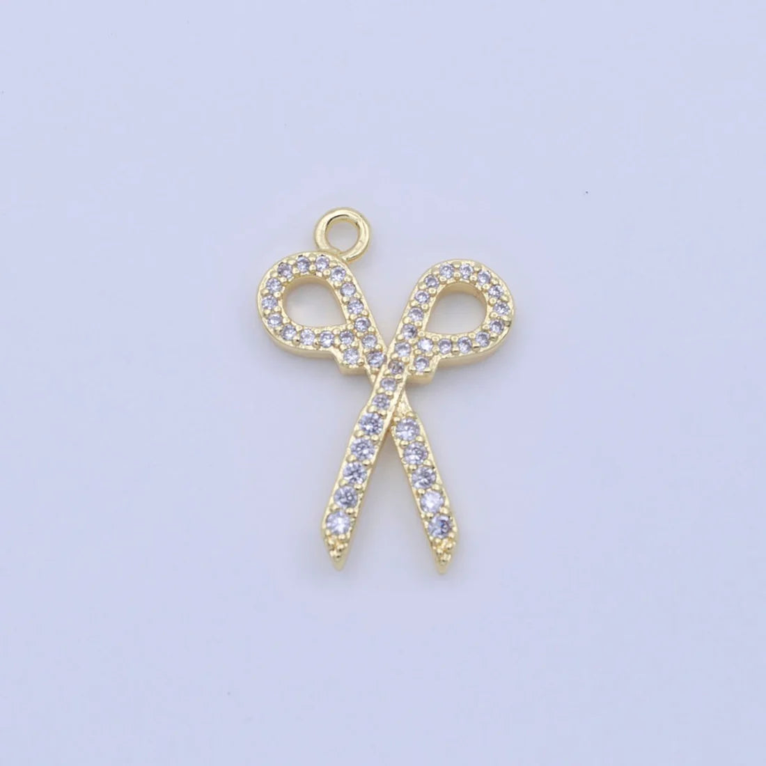 CZ Scissor Charm image 0
