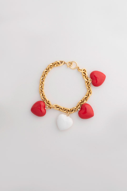 Puffy Heart Purse Charm image 0