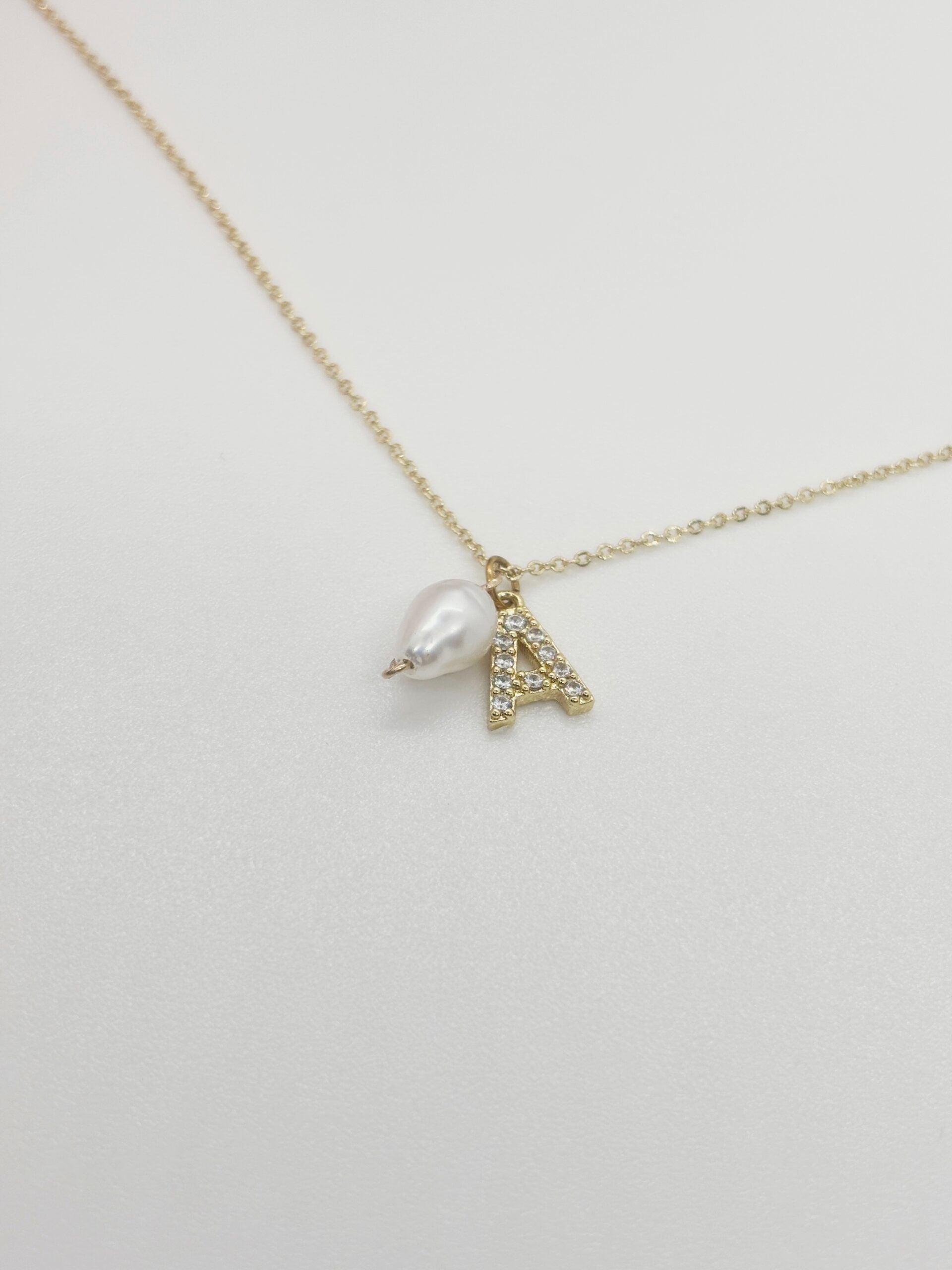 Personalized Pearl Necklace image 0