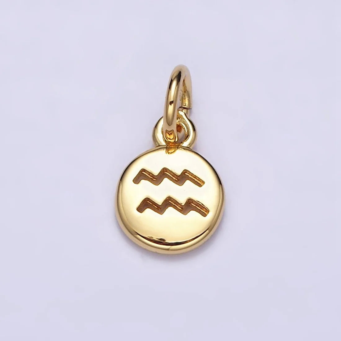 Round Zodiac Sign Charm image 10