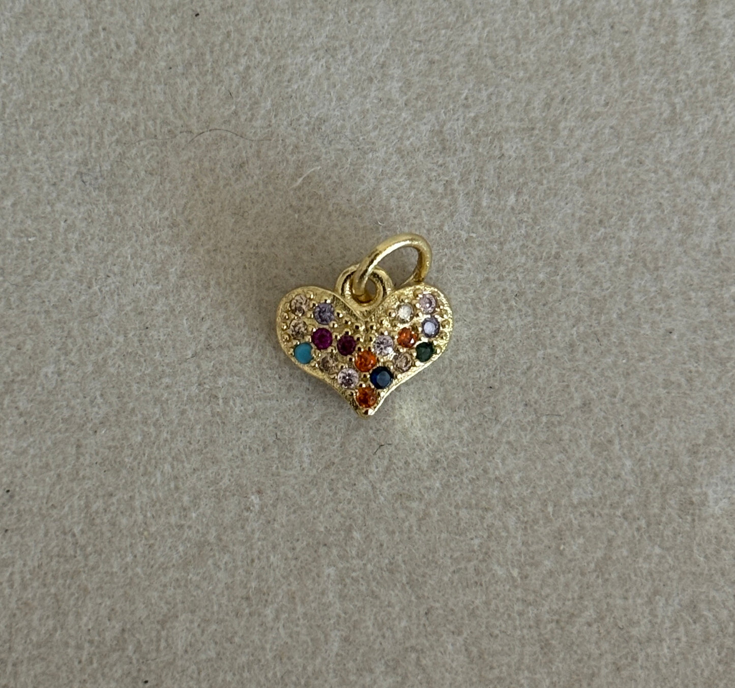 Multicolor Dainty Butterfly Charm image 0